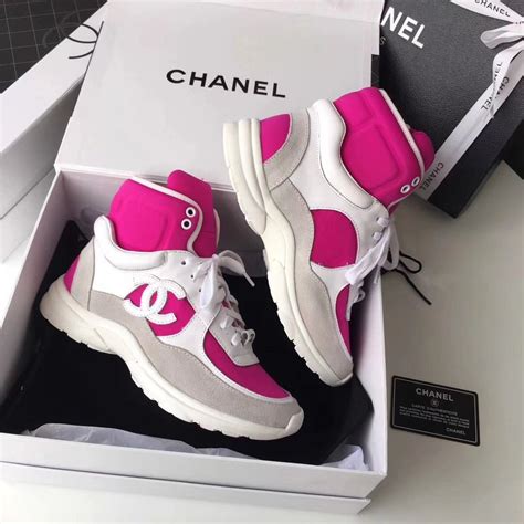 chanel running shoes outfit|Chanel sneakers high top.